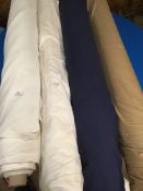 Four Rolls of DNK Fabric Assorted Colours and Lengths