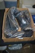 Box of Three Bags of Black Jacket Zips