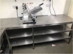 Stainless Steel Three Teir Preparation Table