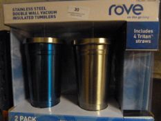 *Two Rove Stainless Steel Insulated Cups