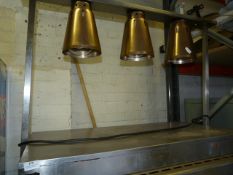 Parry Three Lamp Heated Display