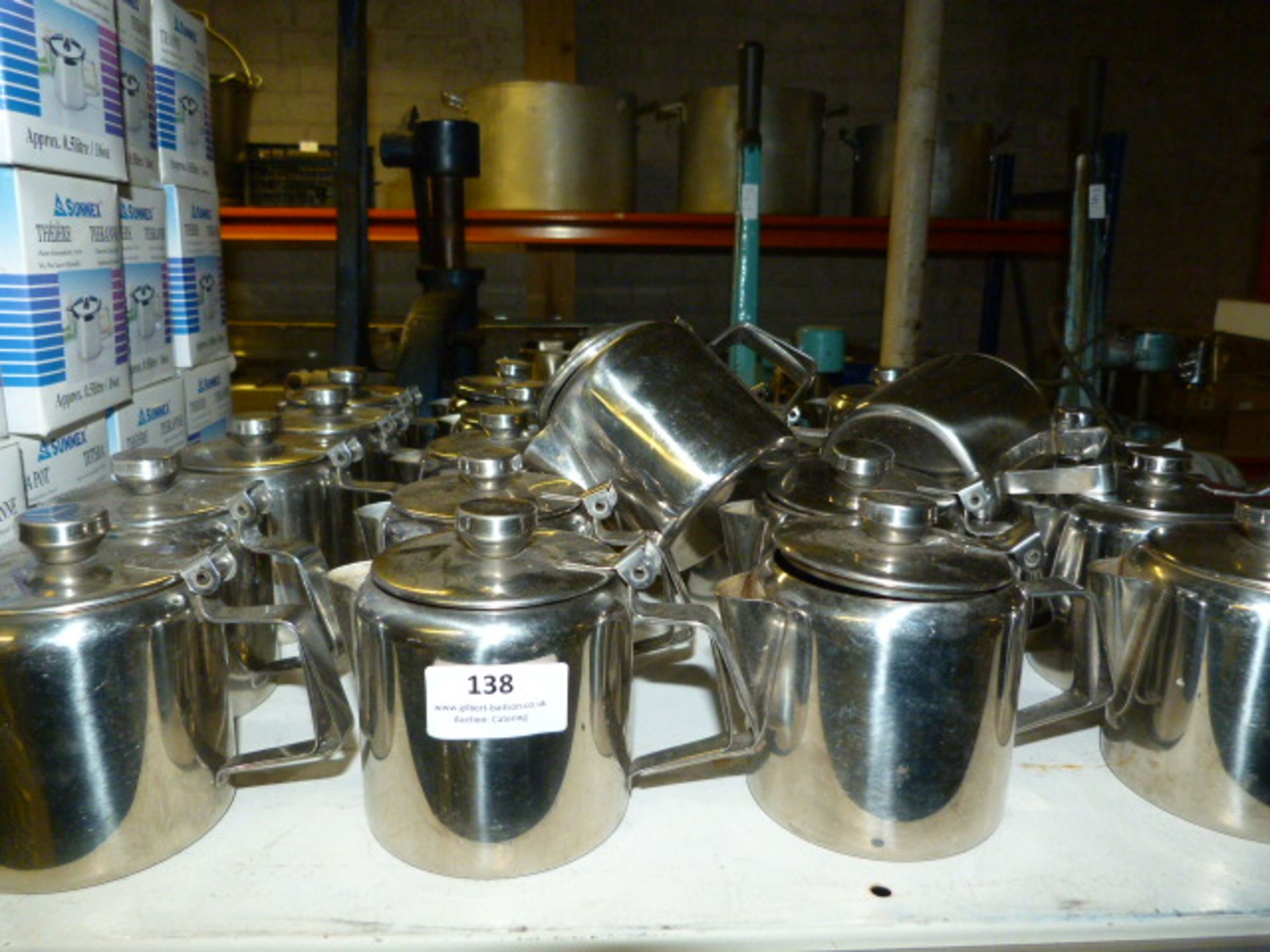 Twenty Two 16oz Stainless Steel Teapots