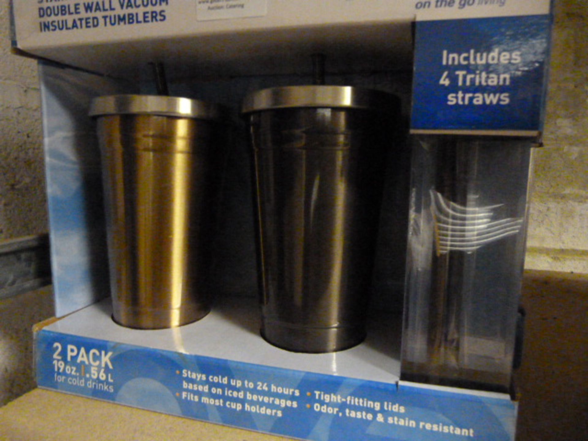 *Two Rove Stainless Steel Insulated Cups