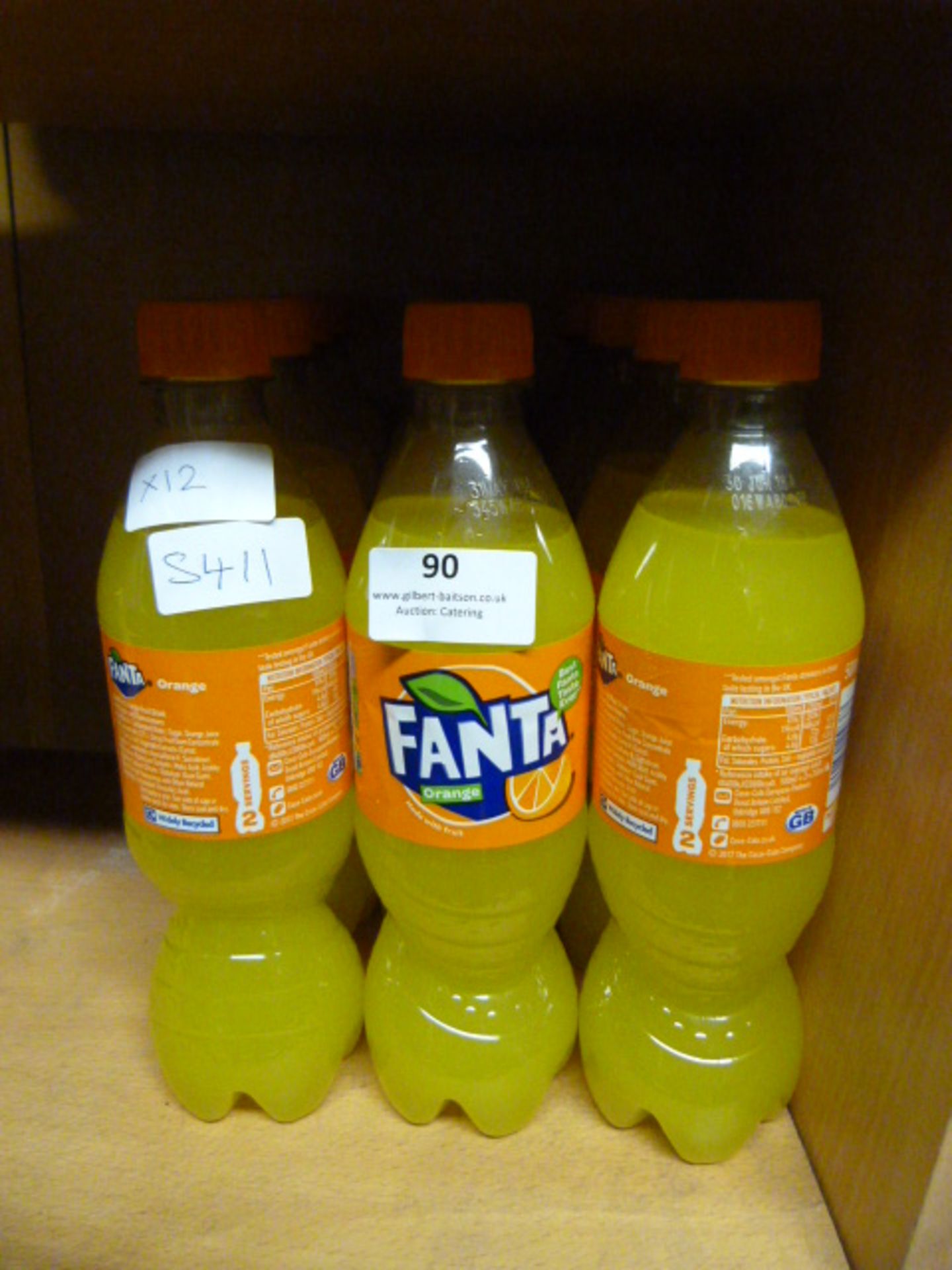 *Twelve Fanta Orange Drinks