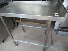 *Stainless Steel Work Table 84x51x90cm