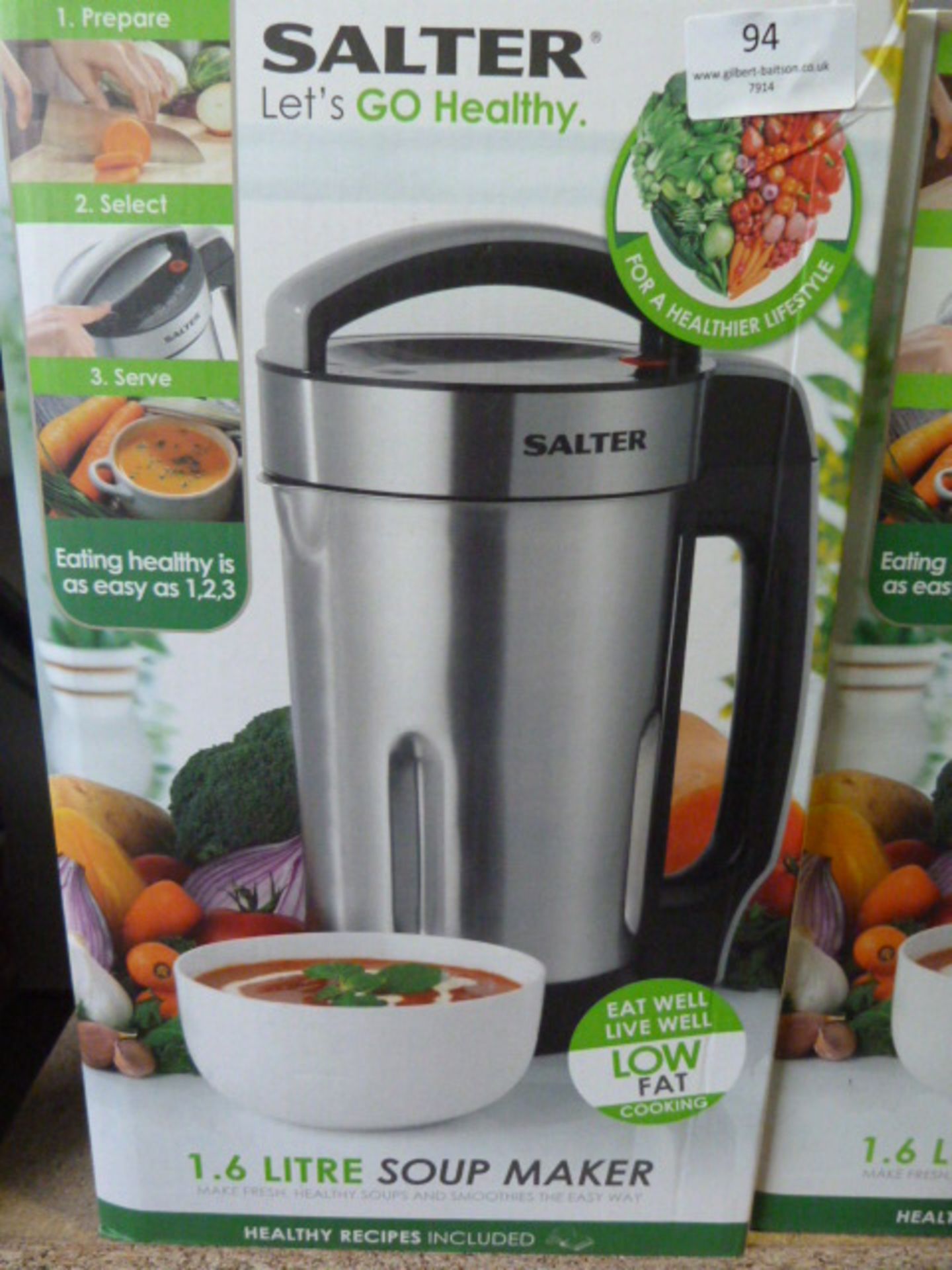 *Salter "Let's Go Healthy" Soup Maker