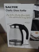 *Salter Clarity Glass Kettle