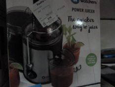 *Weight Watchers Power Juicer