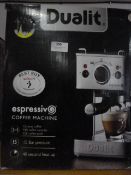 *Dualit Coffee Machine