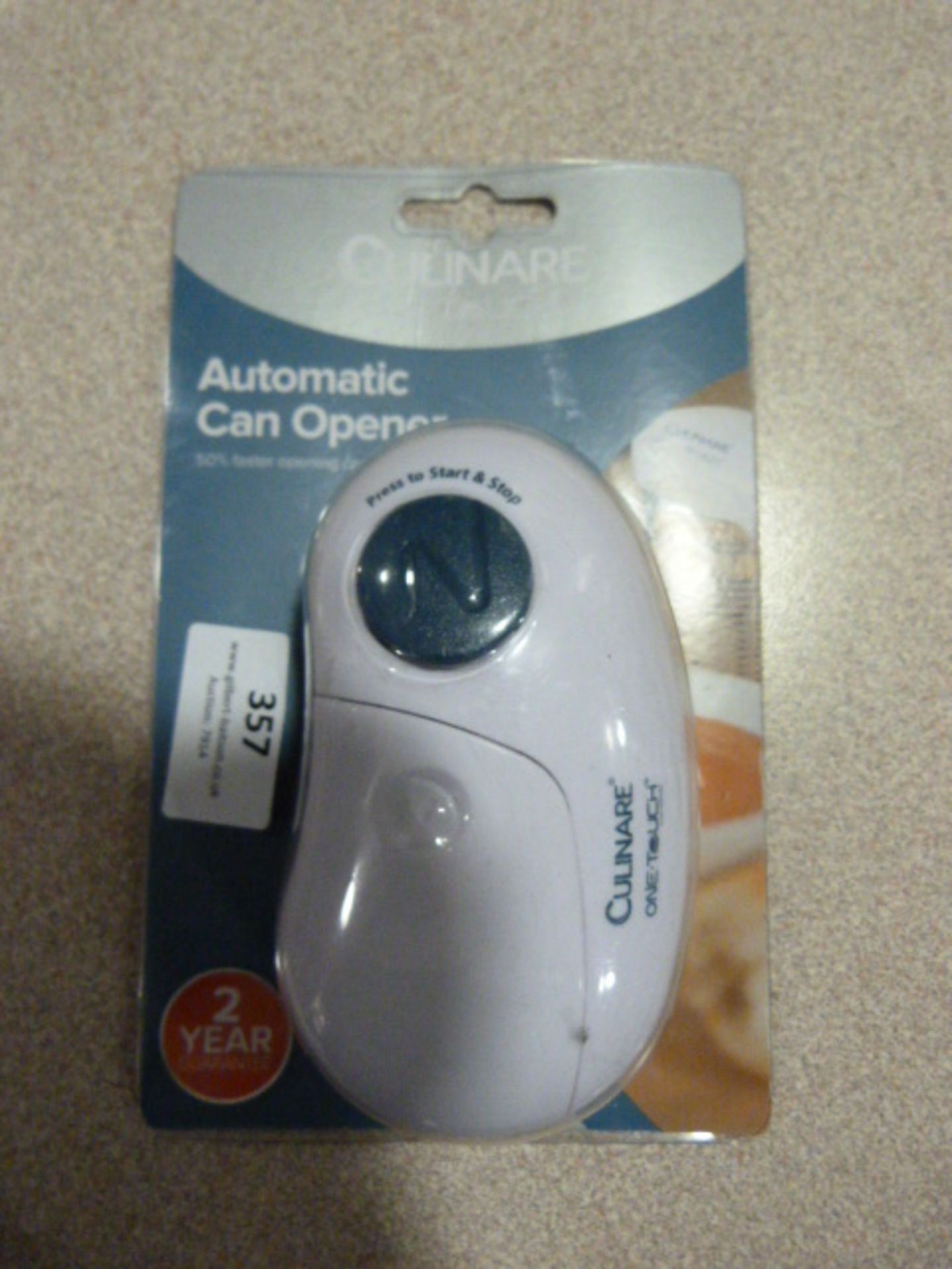 *Culinare Automatic Can Opener