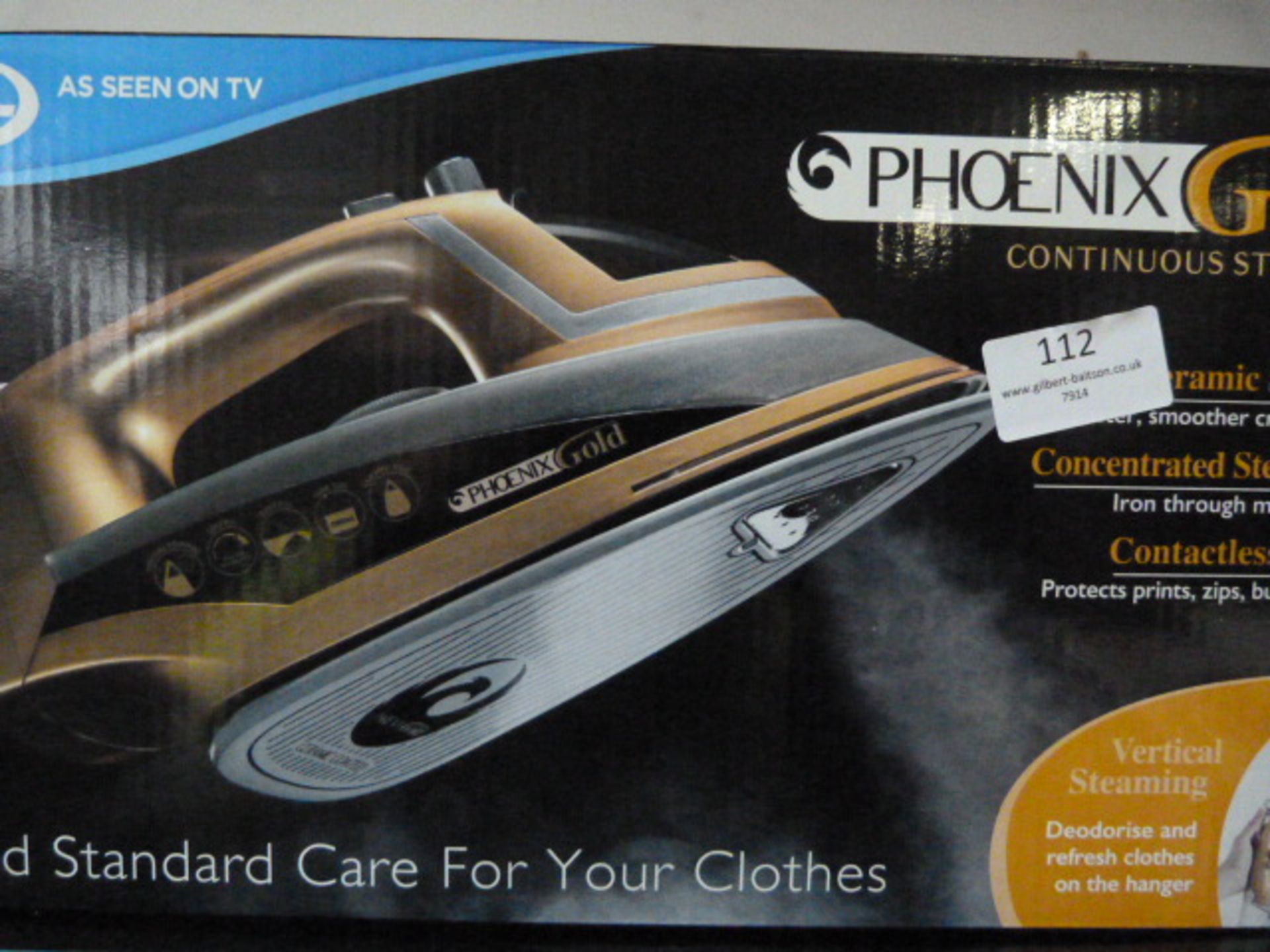 *Phoenix Gold Continuous Steam Iron