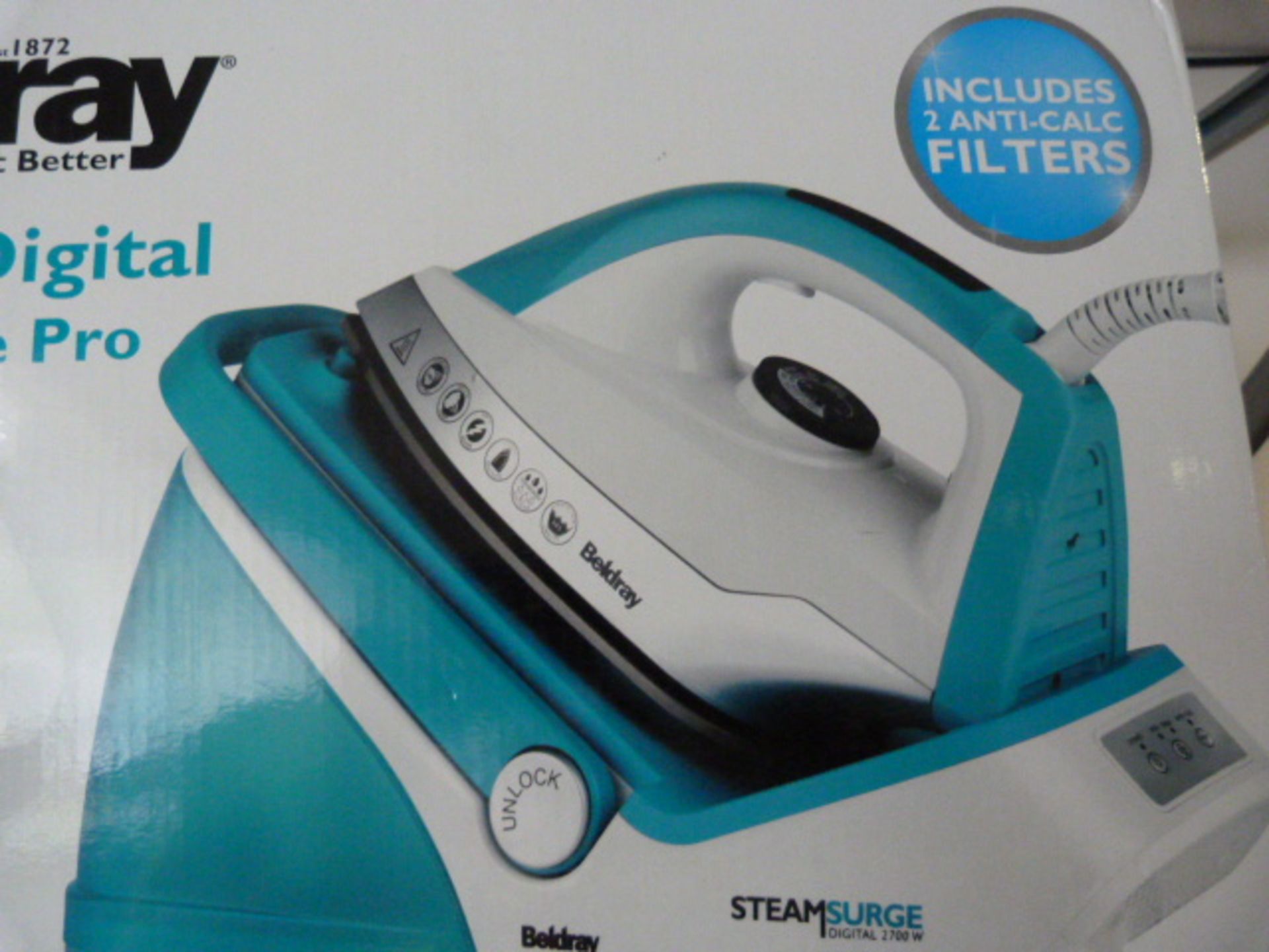 *Beldray 2700W Steam Surge Pro Iron