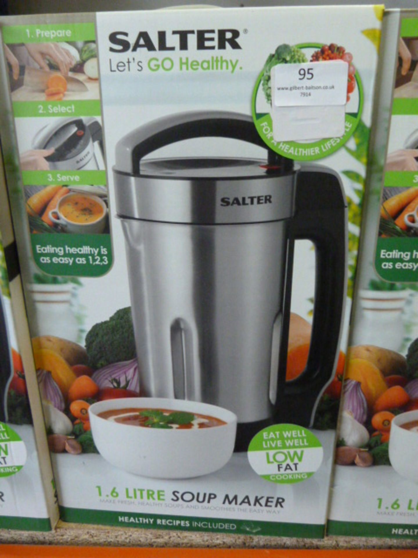 *Salter "Let's Go Healthy" Soup Maker