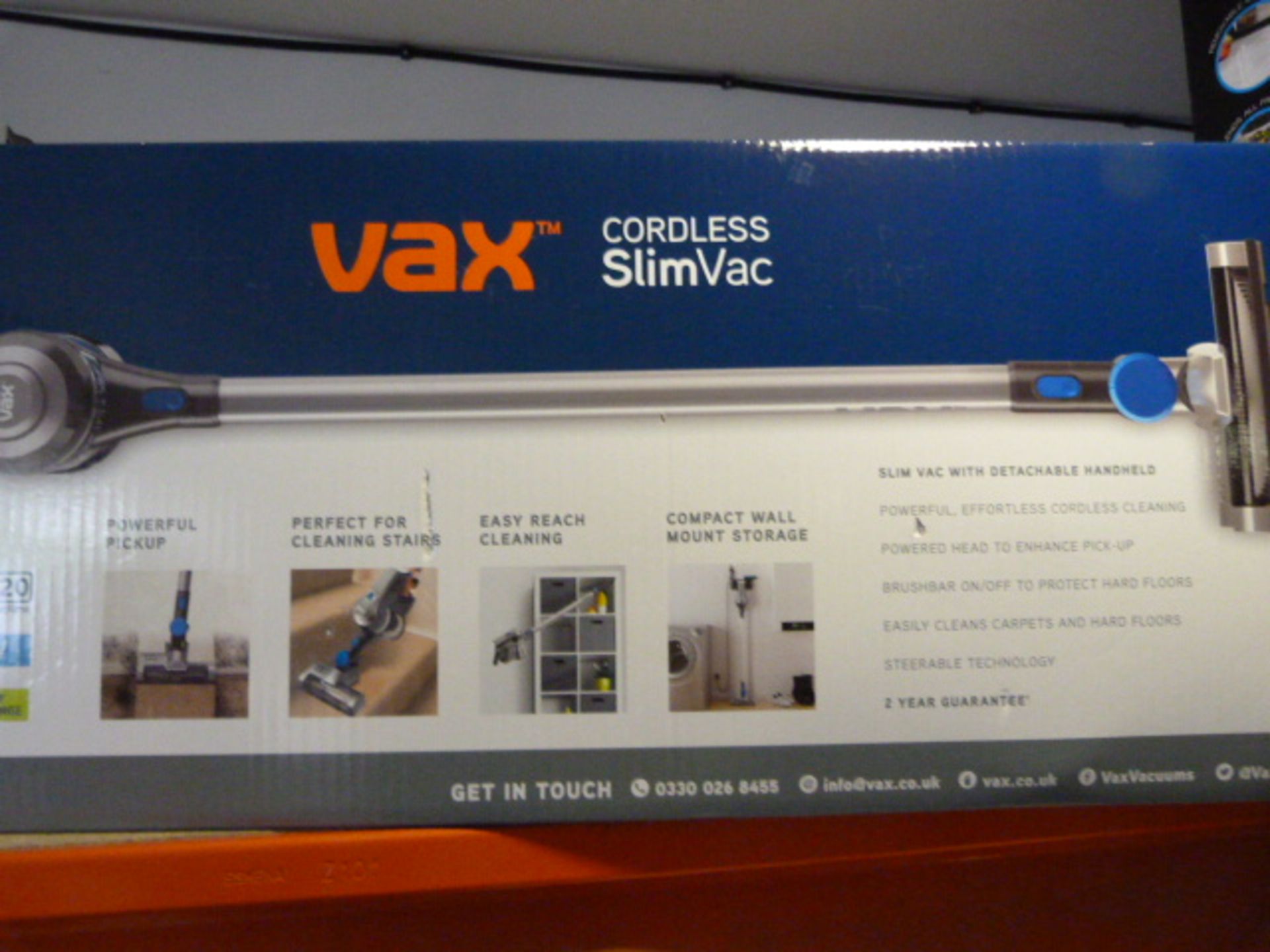 *Vax Cordless Slim Vacuum