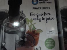 *Weight Watchers Power Juicer