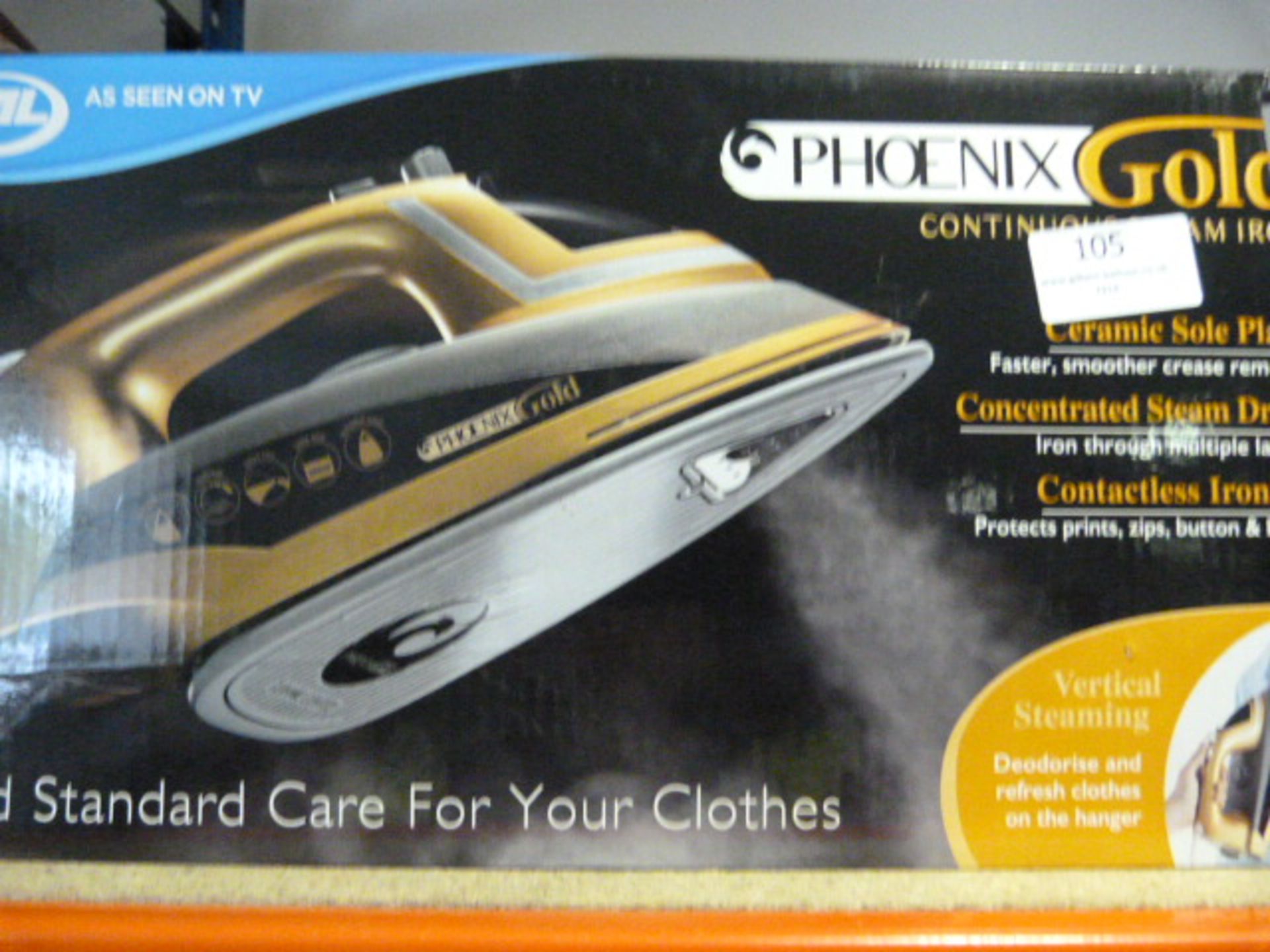 *Phoenix Gold Continuous Steam Iron