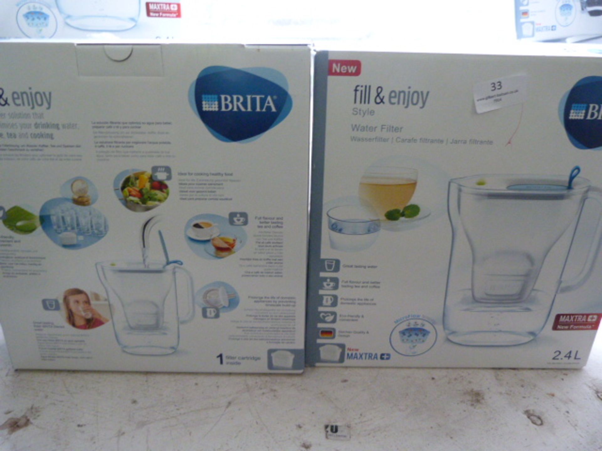 *Two Brita "Fill & Enjoy" Water Filters