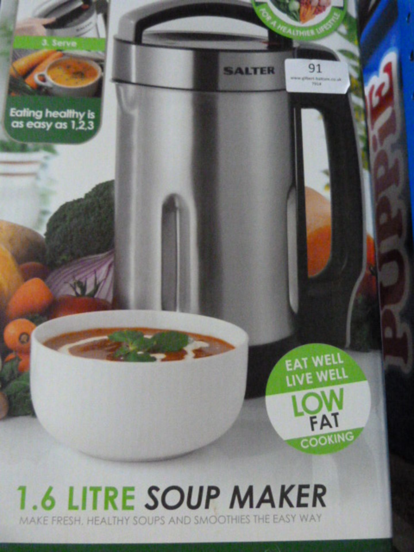 *Salter "Let's Go Healthy" Soup Maker