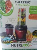 *Salter Lets go Healthy Nutrapro 1200 Blender