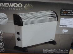 *Daewoo 2000W Portable Convector Heater