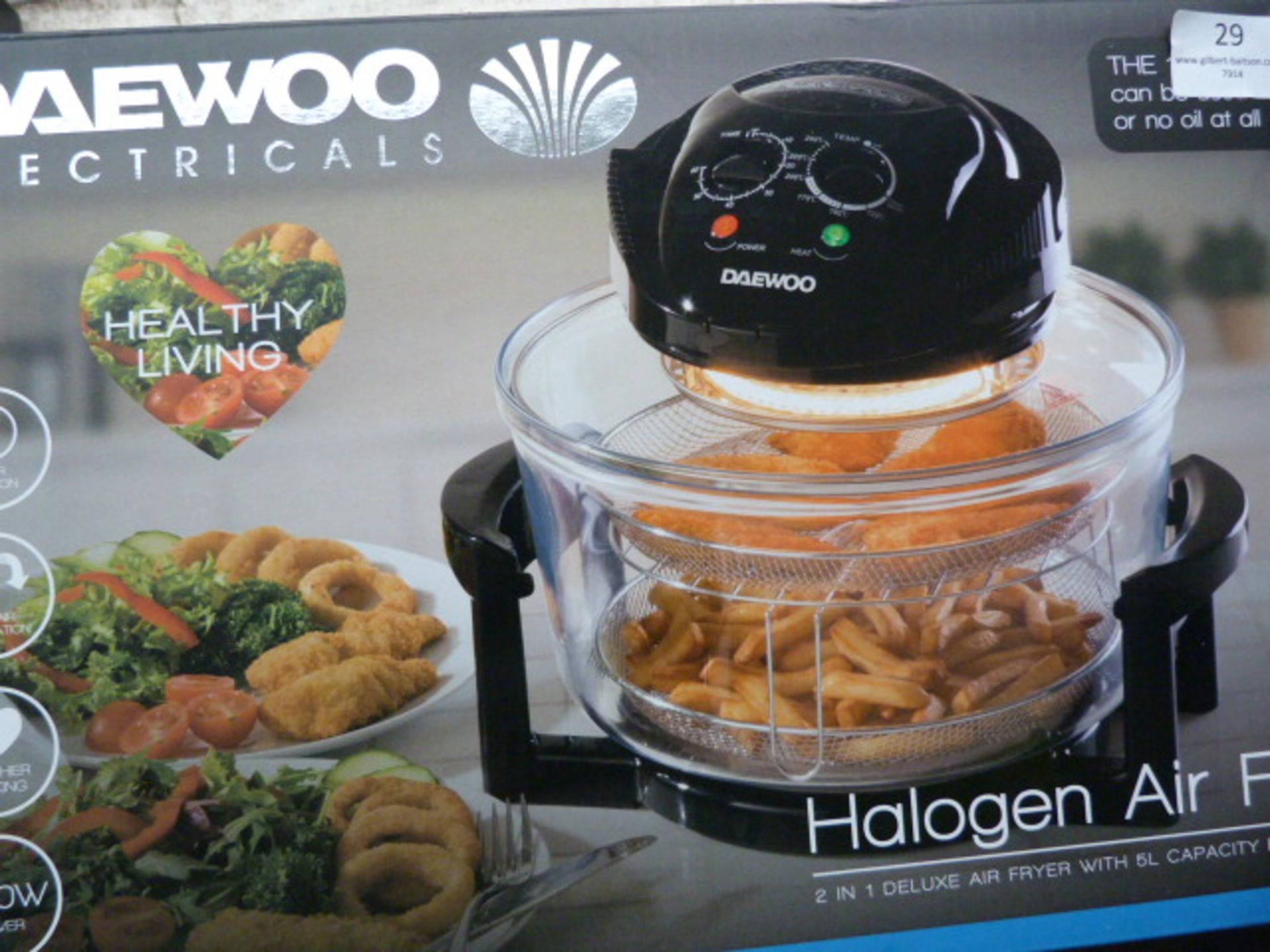 *Daewoo Electronics Halogen Air Fryer
