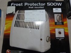 *Wall Mounted 500W Frost Protector