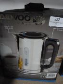 *Daewoo 1.7L Contemporary Kettle with Illuminated