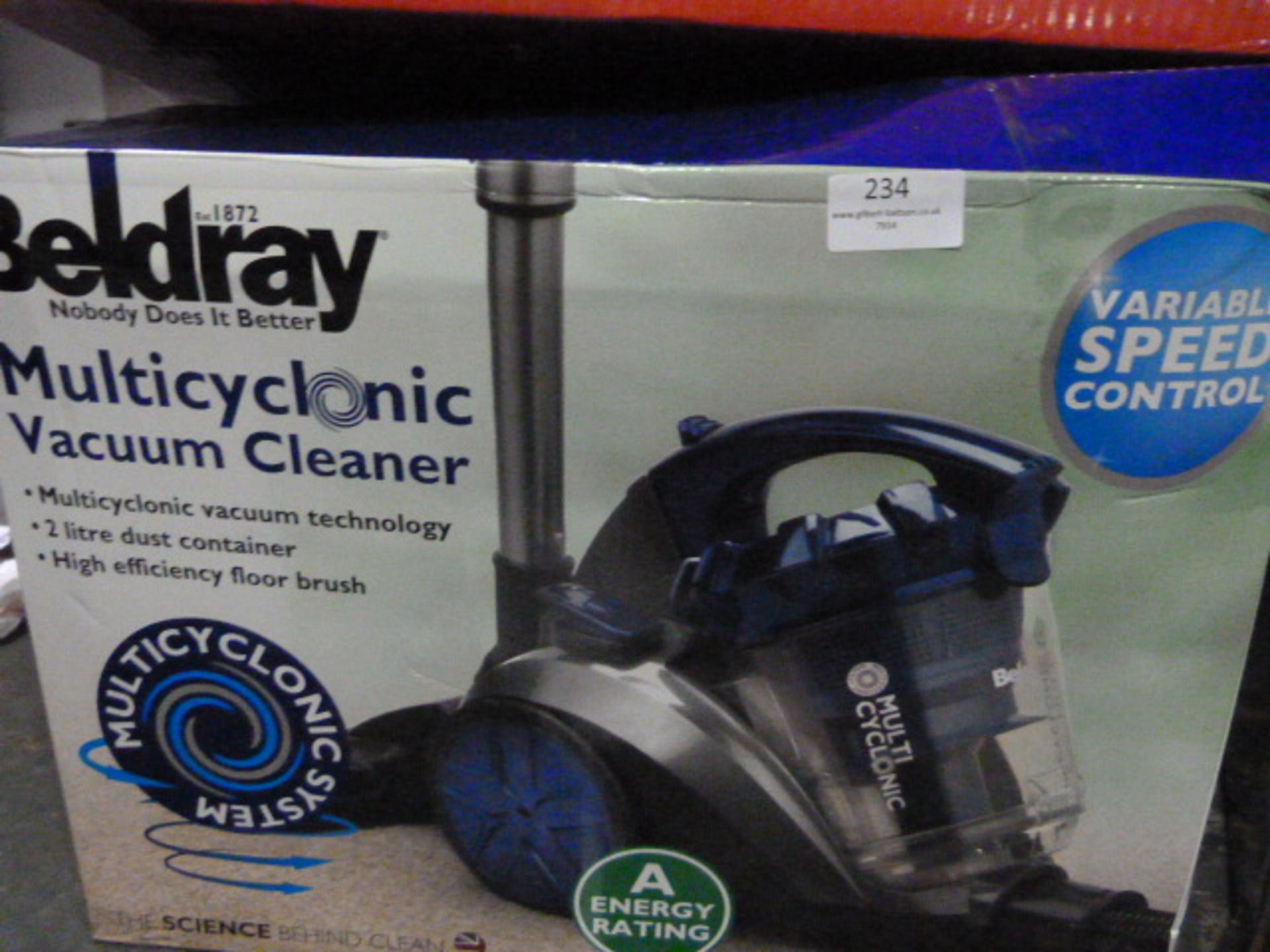 *Beldray Multi Cyclonic Vacuum Cleaner