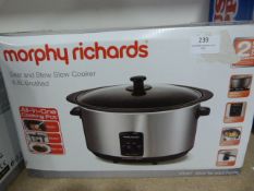 *Morphy Richards 6.5L Slow Cooker