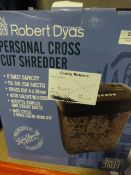 *Cross Cut Shredder