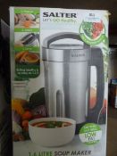 *Salter 1.6L Soup Maker