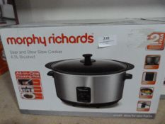 *Morphy Richards 6.5L Slow Cooker