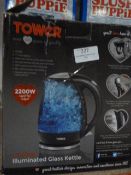 *Tower 1.7L Glass Kettle