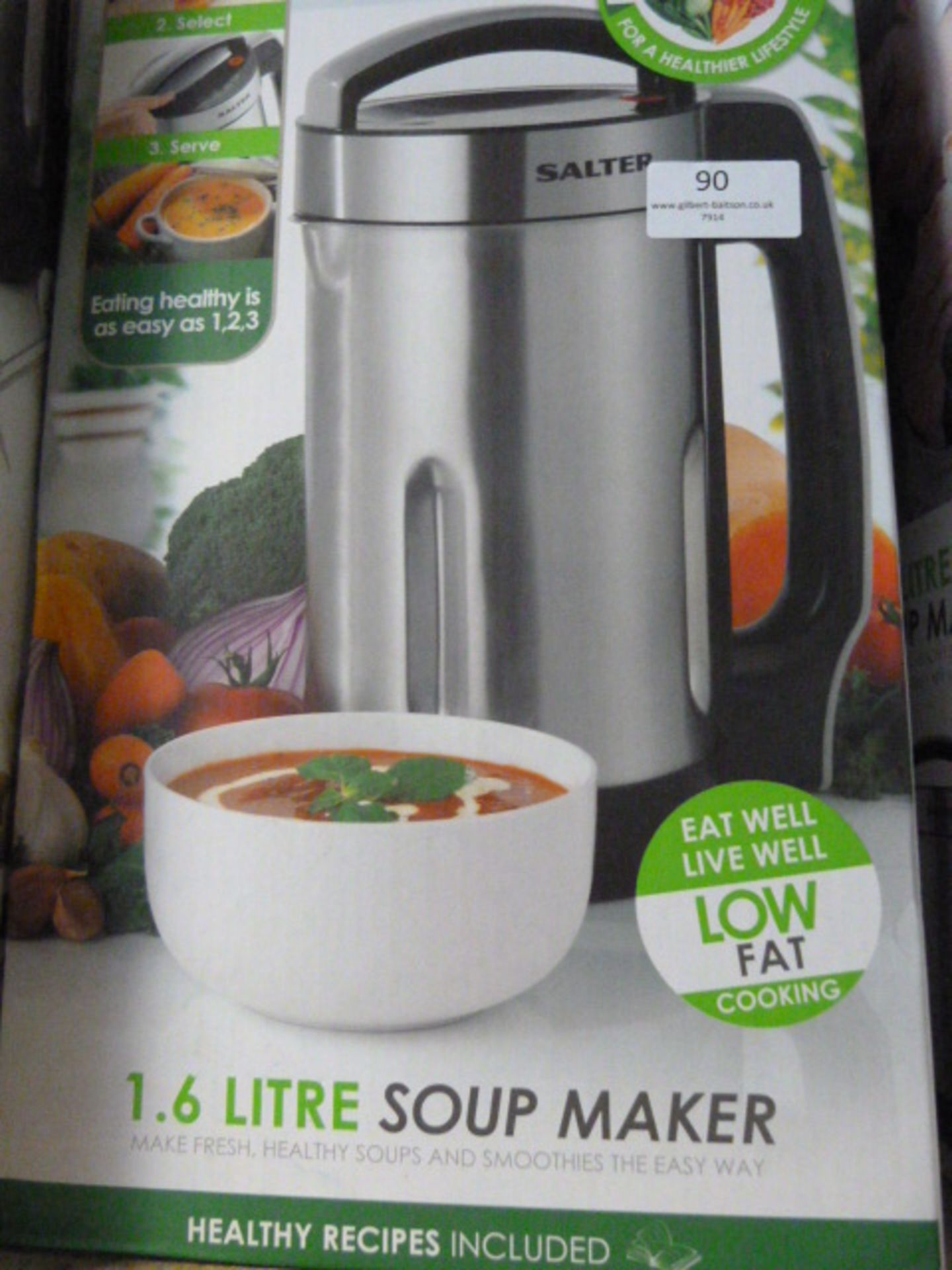 *Salter "Let's Go Healthy" Soup Maker