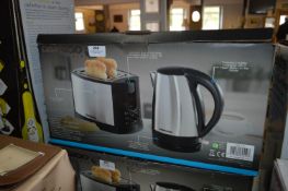 Daewoo Stainless Steel Toasters and Kettle