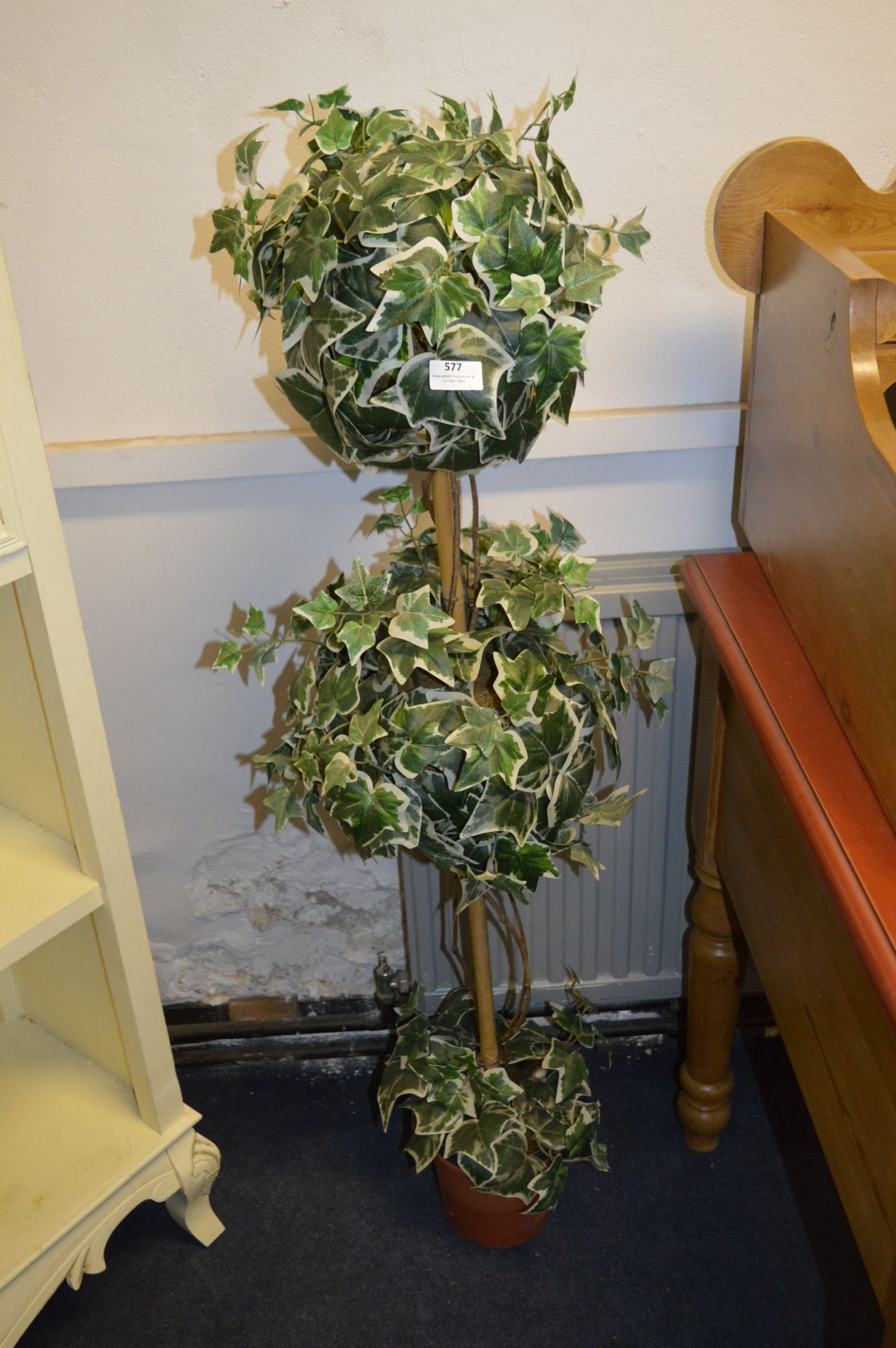 Pair of Artificial Ivy Plant