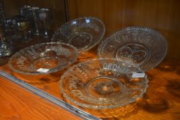 Commemorative Glass Plates - King George VI and Victoria Jubilee