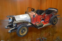 Tin Plate Vintage Model Car