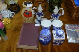 Ringtons Ginger Jars, Mugs, West German Vase, Book