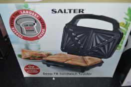 Salter Deep Fill Sandwich Toaster