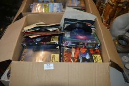 Two Boxes of DVDs, CDs, Children's Films, Star Tre
