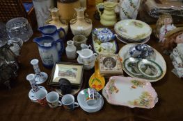 Pottery Jugs, Vases, Prints, Candlesticks, Decorat