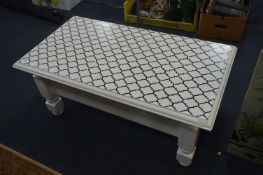 White Painted Coffee Table