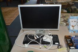 Monitor with Keyboard and Mouse