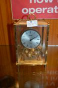 Kundo Brass Cased Quartz Anniversary Clock