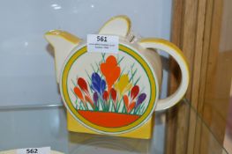 Staffordshire Chelsea Works Crocus Patterned Teap