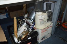 Two Boxes of Kitchen Items, Kenwood Gourmet, Stain