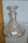 Glass Ships Decanter