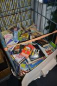 Cage Lot; Large Quantity of Books