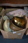 Box Containing Oven Ware, Quiche Dishes, Serving B